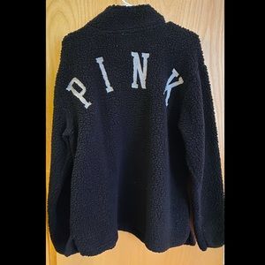 Victoria's Secret PINK Sherpa quarter zip
